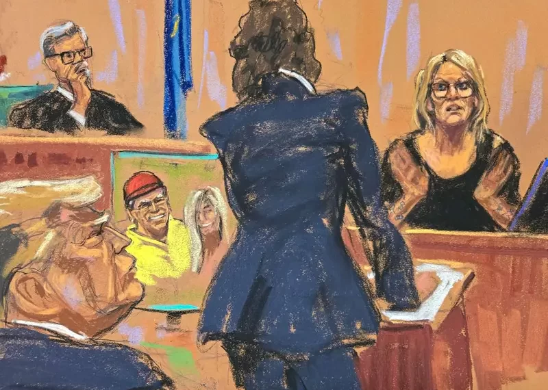 Abogados de Trump Piden Anular Testimonio de Stormy Daniels, Juez Decide Continuar con el Juicio