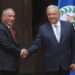 Encuentro entre AMLO y el Primer Ministro de Belice en Palacio Nacional