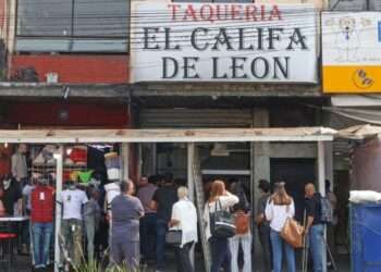 La Taquería “El Califa de León” en CDMX, tras recibir una Estrella Michelin, atrae multitudes
