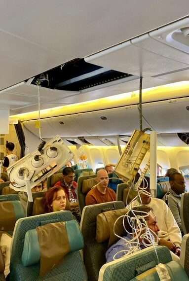 Turbulencia severa en vuelo a Singapur deja un muerto y 30 heridos