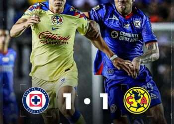 Empate en la Final de Ida entre Cruz Azul y América; Todo se Define en el Azteca