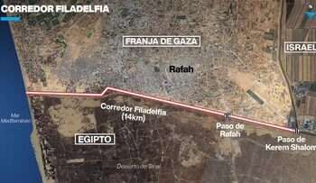 Israel asegura corredor estratégico en la frontera entre Gaza y Egipto