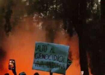 Protesta Pro Palestina en la Embajada de Israel en México: Enfrentamientos y Fuego