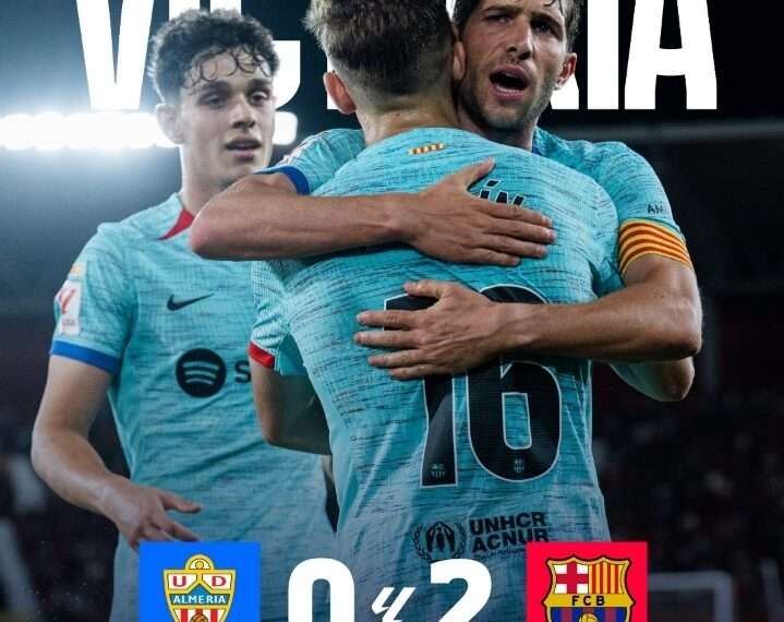 Fermín López Brilla con Barcelona: Doble Golazo en Victoria sobre Almería