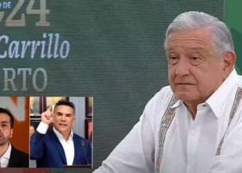 AMLO responde a la polémica entre Alito Moreno y Jorge Máynez: “Que el pueblo juzgue”