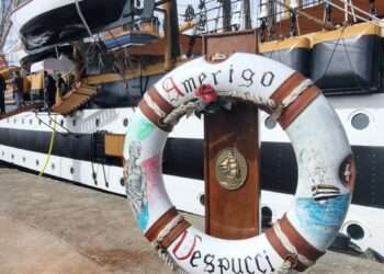 Buque «Amerigo Vespucci» llega a Puerto Vallarta para celebrar 150 años relaciones diplomáticas