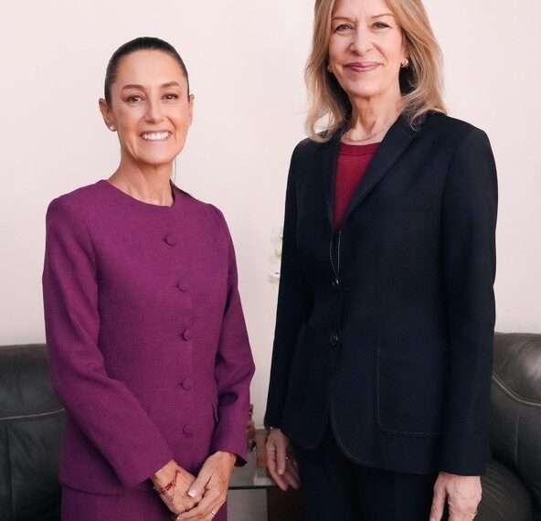 Claudia Sheinbaum se reúne con Sherwood-Randall, asesora de Joe Biden