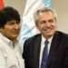 Alberto Fernández y Evo Morales lideran misión electoral en México
