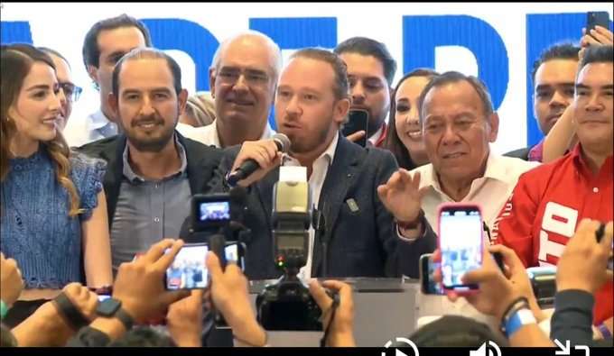 Santiago Taboada afirma que las tendencias lo colocan 5% arriba en la CDMX