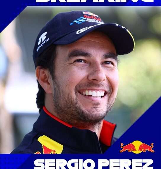 ‘Checo’ Pérez renueva contrato con Red Bull por dos años: ‘El mexicano más exitoso de F1’