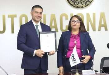 Omar García Harfuch Recibe Constancia como Senador Electo con Más de Tres Millones de Votos