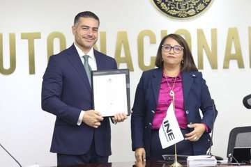 Omar García Harfuch Recibe Constancia como Senador Electo con Más de Tres Millones de Votos