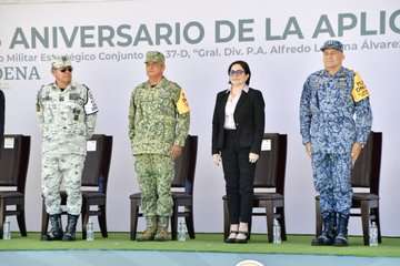 Celebración del 58 Aniversario del Plan DNIII por el Ejército Mexicano