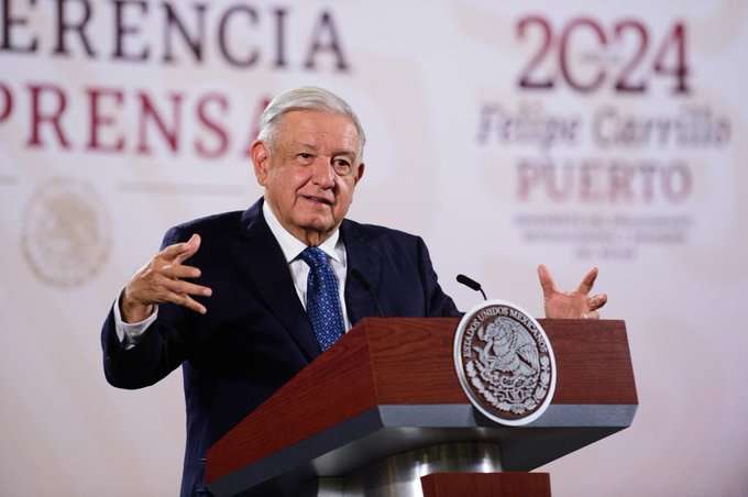 AMLO en su conferencia matutina de hoy 21 junio de 2024