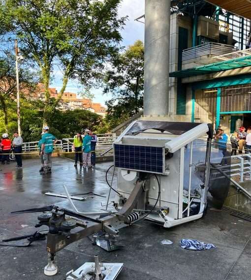 Accidente en el Metrocable de Medellín deja un muerto