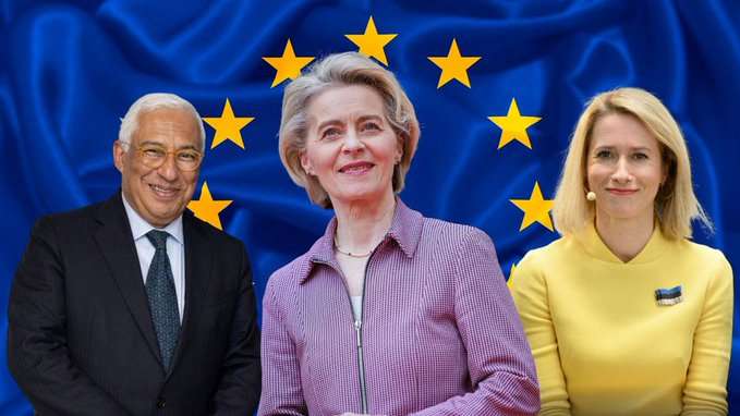 Antonio Costa, Ursula Von der Leyen y Kaja Kallas asumen roles clave en la dirección de Europa