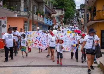 Indígenas Ch’ol de Tila Marchan por Seguridad y Justicia en Chiapas