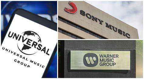 Sony, Universal y Warner demandan a empresas de inteligencia artificial por derechos de autor