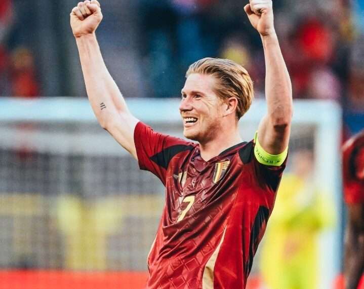 Bélgica Domina a Montenegro en Amistoso: De Bruyne Celebra su Centésimo Partido con Gol