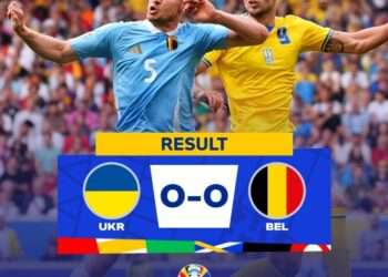 Bélgica y Ucrania empatan sin goles en la Eurocopa 2024: Segundo puesto para los belgas