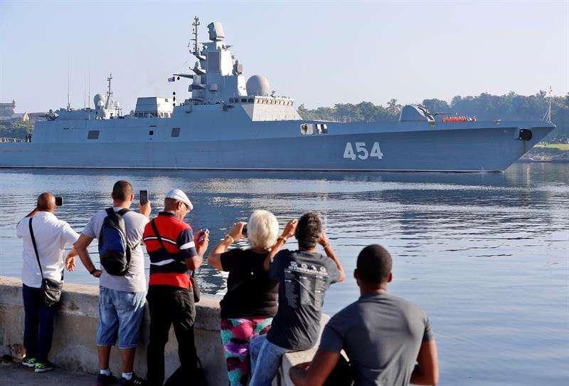 uba recibirá una visita especial de una flota naval rusa