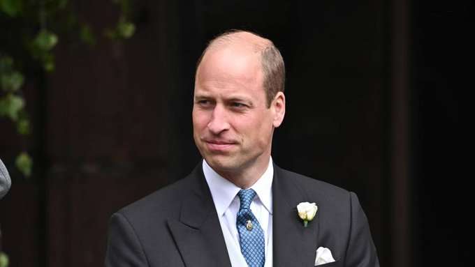 El Príncipe Guillermo en la Boda de los Duques de Westminster