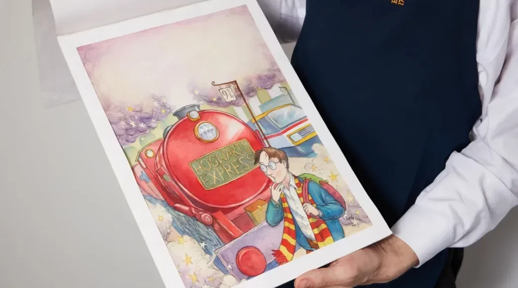 Portada Original de “Harry Potter y la piedra filosofal” se Vende por US$ 1,9 Millones