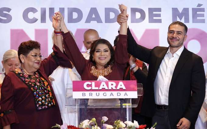 Victoria de Clara Brugada en la CDMX y Avería en la Página del IECM