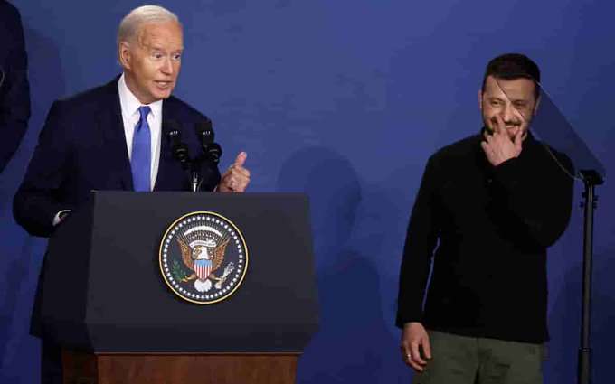 Confusión en la OTAN: Biden nombra por error a Zelensky como ‘presidente Putin’