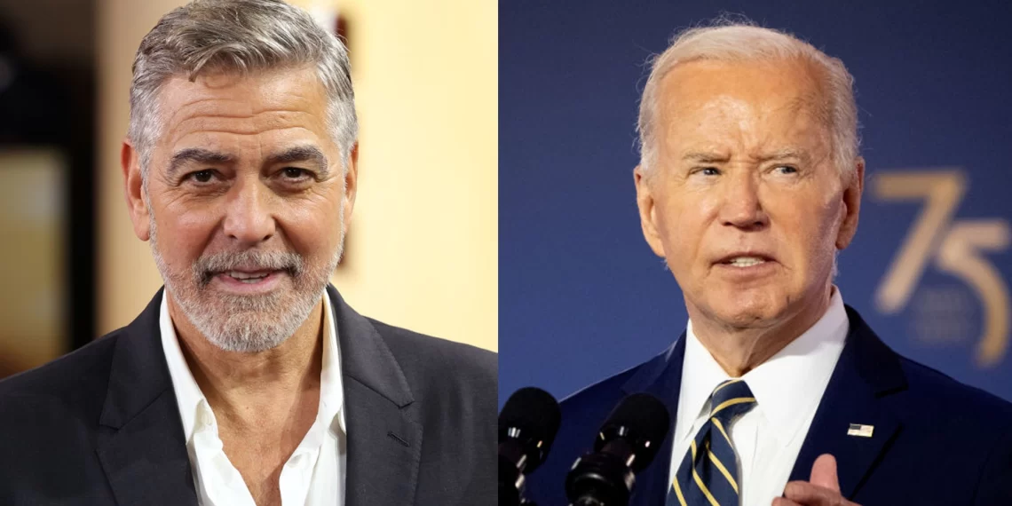 George Clooney insta a Joe Biden a retirarse de la carrera presidencial