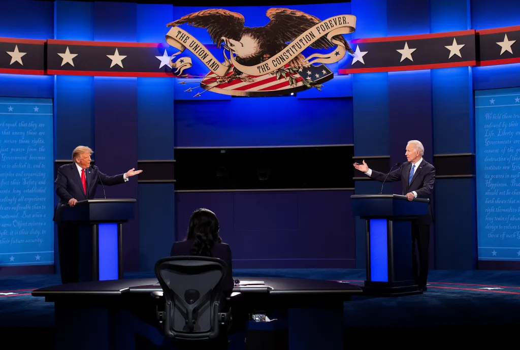 Donald Trump critica fuertemente el desempeño de Joe Biden en un debate reciente, llamándolo 