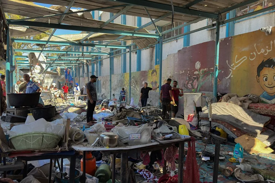 La OMS advierte sobre riesgo de propagación del poliovirus en Gaza.