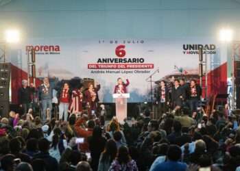 Sheinbaum celebra el aniversario del triunfo de AMLO y reafirma compromiso con la Cuarta Transformación