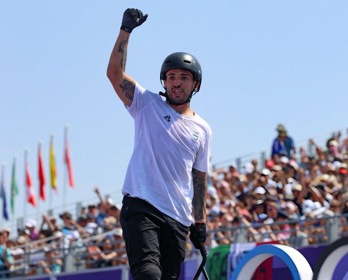 Oro Olímpico para José Torres en BMX Freestyle en París 2024