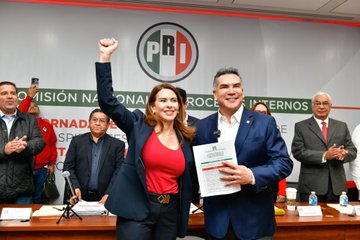 Alejandro Moreno se Registra para Dirigir el PRI