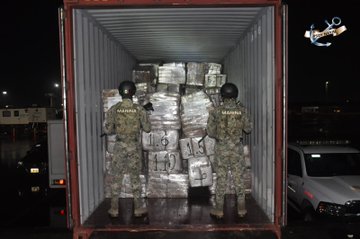Semar incauta más de seis toneladas de marihuana en el puerto de Veracruz