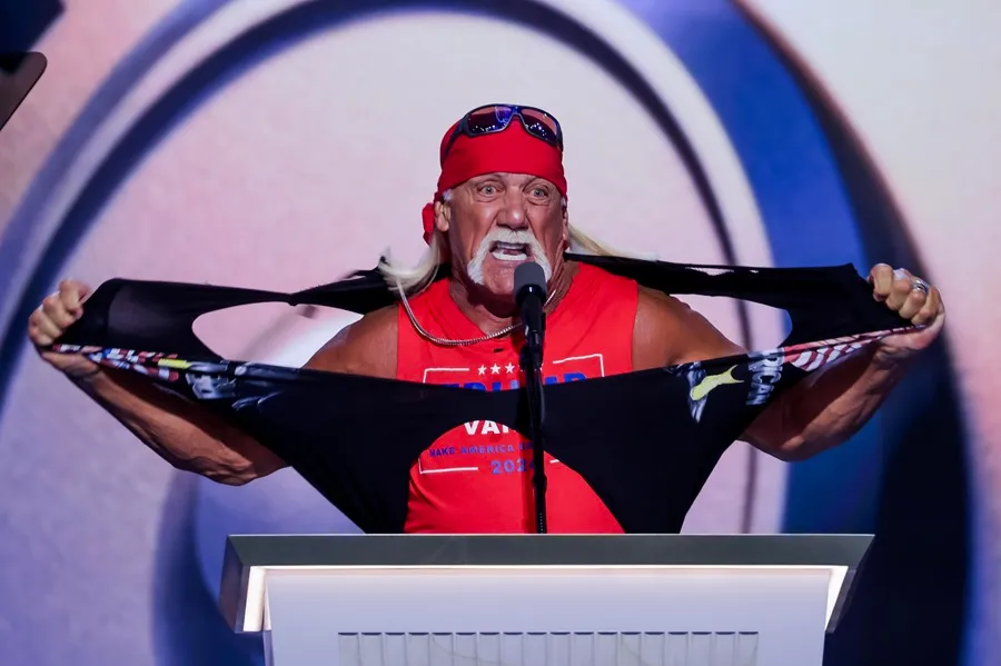 Hulk Hogan Endosa a Donald Trump en la Convención Republicana