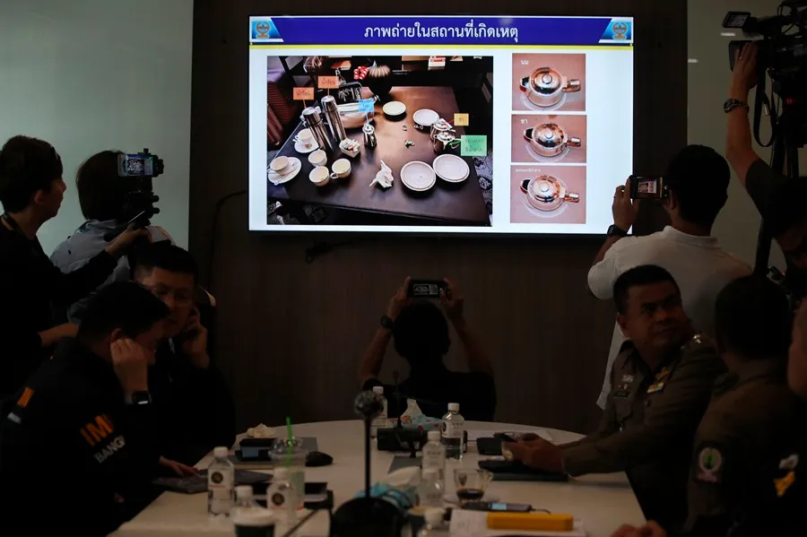 Hallan Cianuro en Cuerpos de Seis Fallecidos en Hotel de Bangkok