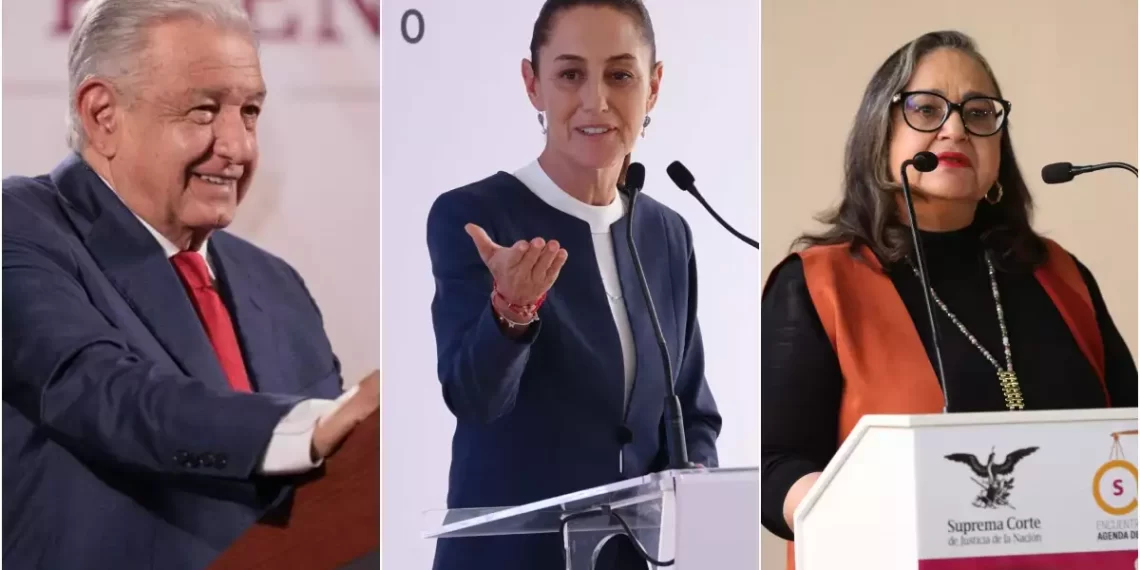 Claudia Sheinbaum descarta diálogo directo con Norma Piña sobre reforma judicial