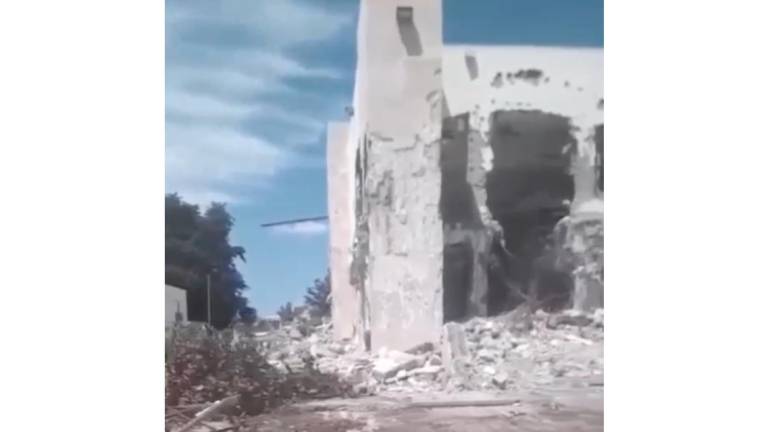 Destruyen mausoleo de la familia de Dámaso López Núñez “El Licenciado”