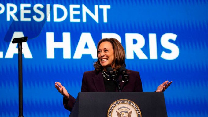 Harris organiza primer evento de recaudación como posible candidata presidencial demócrata