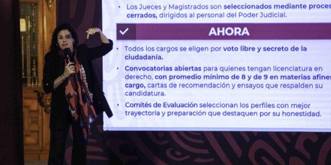 Así será la boleta para elegir jueces, magistrados y ministros si se aprueba la reforma judicial