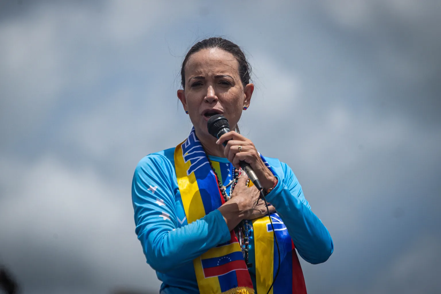 María Corina Machado: Maduro solo cuenta con el apoyo del alto mando militar