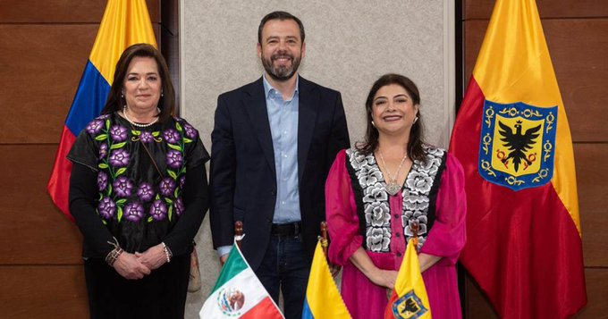 Clara Brugada se Reúne con el Alcalde de Bogotá