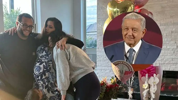 José Ramón López Beltrán presenta a su tercer hijo, Noah Asher