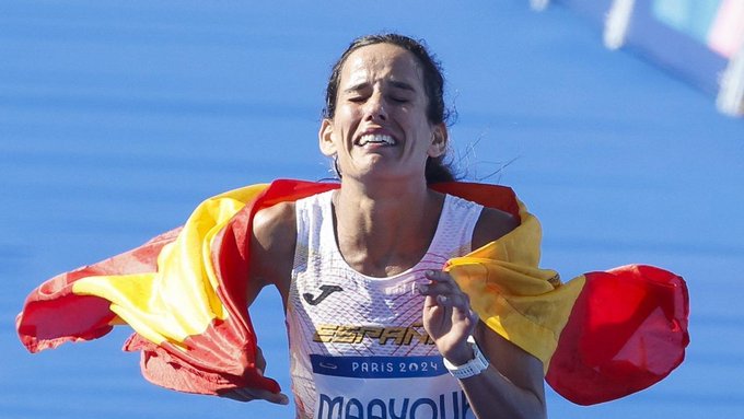Majida Maayouf Marca el Mejor Tiempo Español en Maratón Olímpico en París