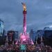 Protesta en el Ángel de la Independencia: Trabajadores del Poder Judicial