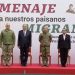 AMLO rinde homenaje a migrantes en Palacio Nacional, resaltando su contribución al país