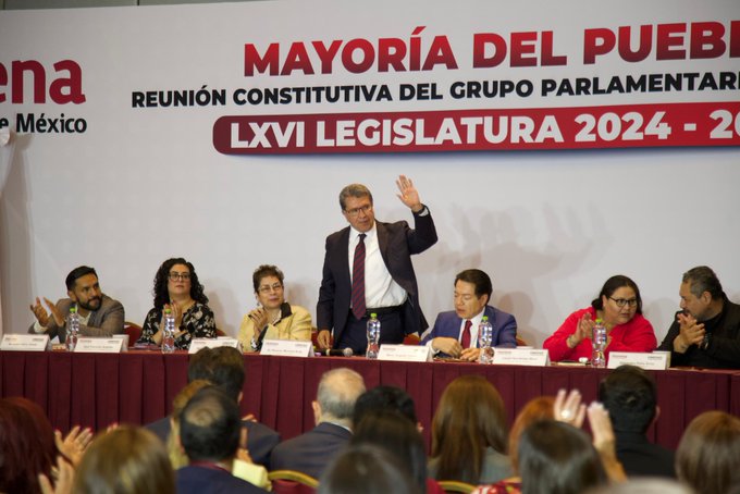 Ricardo Monreal será el nuevo coordinador de Morena en la Cámara de Diputados
