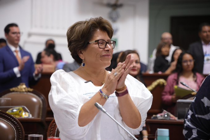 Morena propone a Martha Ávila para presidir la Mesa Directiva del Congreso de la CDMX
